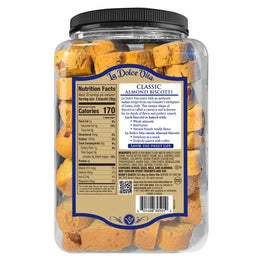 La Dolce Vita Classic Italian Biscotti, 40 oz