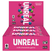 UNREAL Milk Chocolate Gems, 1.3 oz Pack of 12