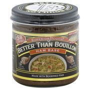 Better Than Bouillon Premium Ham Base, Made with Seasoned Ham, Blendable Base for Added Flavor, 38 Servings Per Jar, 8-Ounce Jar (Pack of 2)