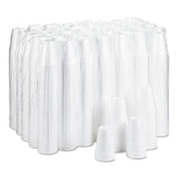 Dart® Foam Drink Cups, 12-oz., 1000 White Cups (12J12)