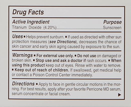 Perricone MD Photo-Brightening Moisturizer with Broad Spectrum SPF 30 – Anti-Aging, Skin Brightening Cream with Vitamin C Ester – Oil-Free, Lightweight Face Moisturizer for Even Skin Tone – 2 fl oz