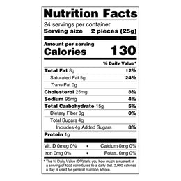Walkers Pure Butter Home-Baked Premium Shortbread Cookies, 0.89 oz, 24-count