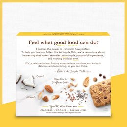Almond Flour Snack Bars (Peanut Butter Chocolate) with Organic Coconut Oil, Chia Seeds, Sunflower Seeds, and Flax Seeds, 6oz, 6 Count