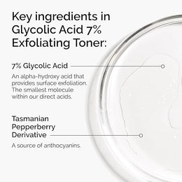 The Ordinary Glycolic Acid 7% Exfoliating Toner, Brightening and Smoothing Daily Toner for More Even-Looking Skin Tone
