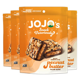 JOJO's Dark Chocolate Peanut Butter Filled (6 Count)