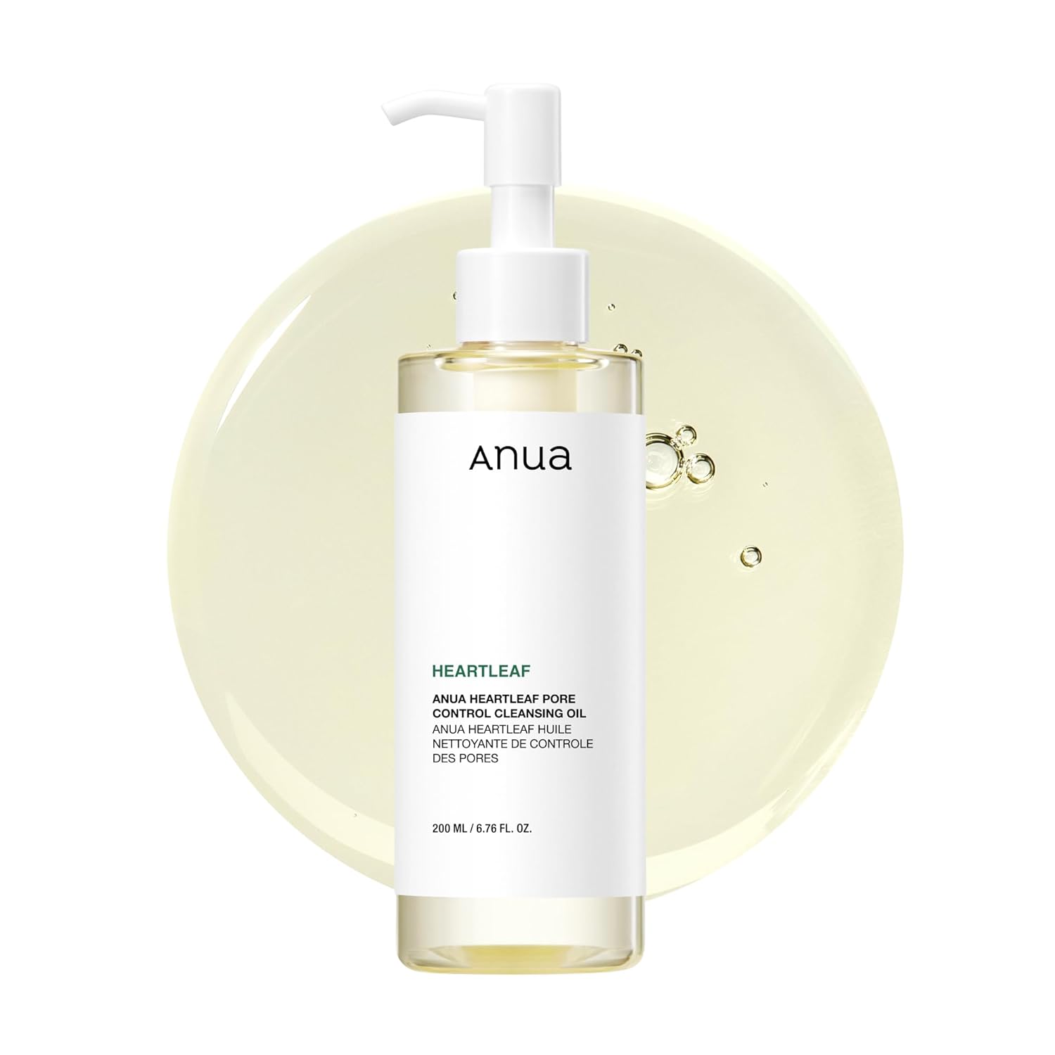 Anua Heartleaf Pore Control Cleansing Oil (6.76fl.oz) (Pack of 2)