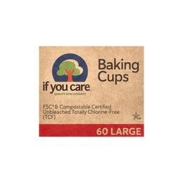 If You Care FSC Certified Unbleached Large Baking Cups, 60ct, 3pk Click to see full view If You Care FSC Certified Unbleached Large Baking Cups, 60ct, 3pk