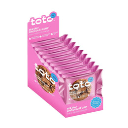 Toto Soft-Baked: Sea Salt Chocolate Chip Cookies  10 Pack