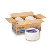 Dixie Paper Dinnerware, Plate, 8.5" dia, White, 125/Pack, 4/Carton (DBP09WCT)