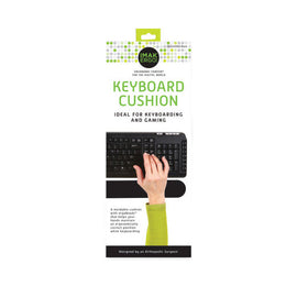 IMAK Keyboard Wrist Cushion, 17.75 x 3, Black (A10160)