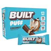 BUILT Bar Puff Protein Bars - Coconut - 12 Count
