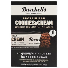 Barebells Protein Bars Cookies & Cream - 4 Count