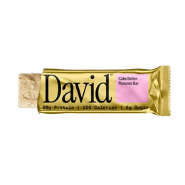 David High Protein Bars - Cake Batter -  Pack of 12
