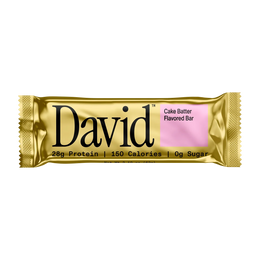 David High Protein Bars - Cake Batter -  Pack of 12