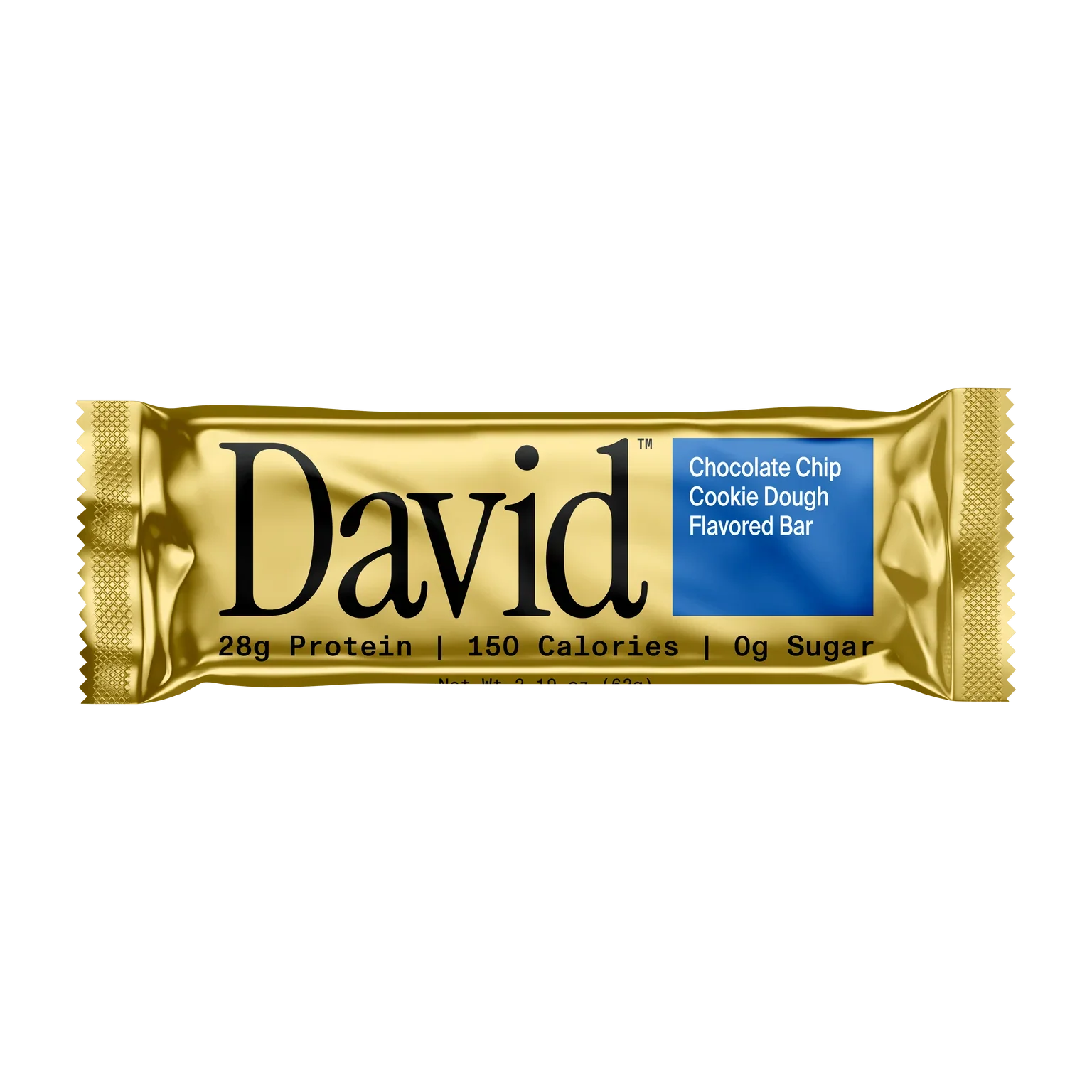 David High Protein Bars, Chocolate Chip Cookie Dough | 4 count
