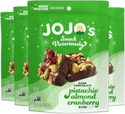 JOJO's Dark Chocolate Pistachio Almond Cranberry (3.6oz - 6 Count)