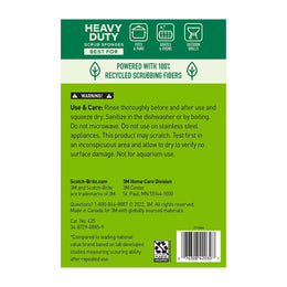 Scotch-Brite Heavy Duty Scrub Sponges, Individually Wrapped 24 ct.