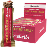 Barebells Peanut Butter & Jelly Protein Bars 12 count